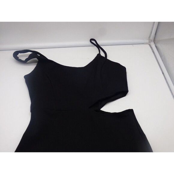 SOCIALITE CUT OUT PONTE BODYCON DRESS IN BLACK, XS - Picture 8 of 12